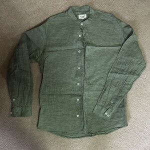 Octobre Linen Button-Up Shirt